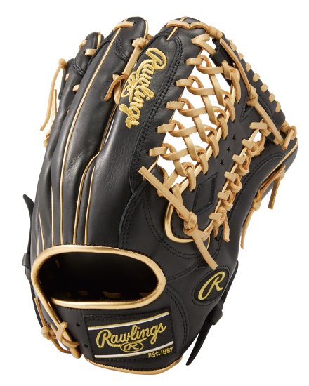 Rawlings ローリングス HOH BLACK LABEL軟式グラブ（外野手用