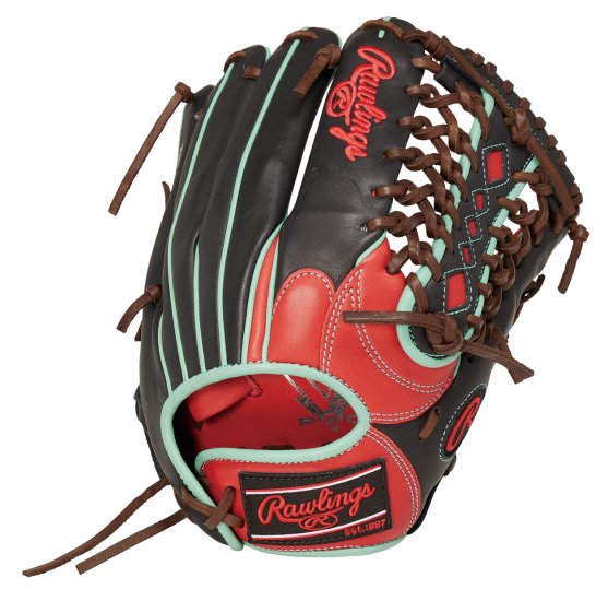 Rawlings ローリングス　HOH DP カラーズ  ソフトボールグラブ（オールラウンド用）ウィメンズモデル（カラー【SC/B】スカーレット/ブラック） - スポーツ用品の総合通販　オーゾネ