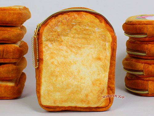 まるでパンみたいなマルチポーチ２（小倉トースト） の画像
