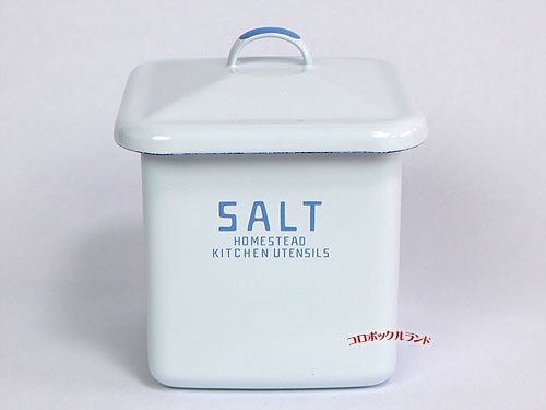 ホーローキャニスター（SALT） - アメリカン＆カントリー雑貨の