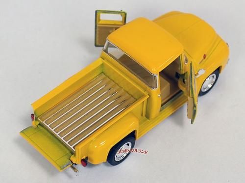 フォードピックアップトラック1956（F100・イエロー