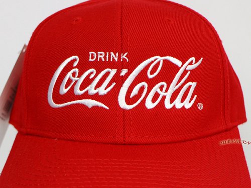 Coca Cola Coca-Cola ◇コカ・コーラ　OTTOツイルキャップ（レッド）◆長期保管・未着用・タグ付◇アメカジ◆コカコーラ刺繍ロゴのメッシュキャップ
