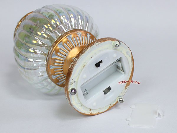 LEDスタンドランタン（Ｓサイズ・アンティークホワイト） の画像