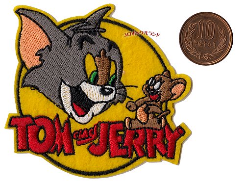 キャラクターワッペン（Tom&Jerry ） - アメリカン＆カントリー雑貨のコロボックルランド