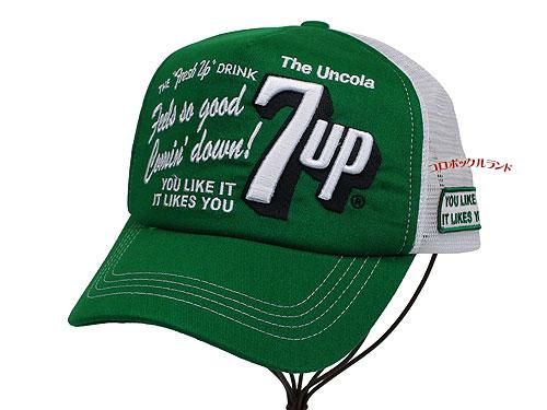 7UPメッシュキャップ（B） - アメリカン＆カントリー雑貨の