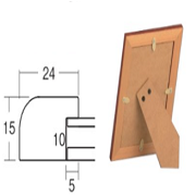 木製写真立て | 5639 L判 - 額縁 - 激安通販 | 額のまつえだ / 油彩