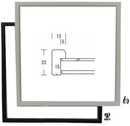 L型 60角 600×600mm デッサン額縁 正方形 アクリル付き 代金引換不可