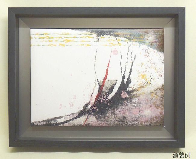 CX-62 号数：30号 浮き出しタイプ アルフレーム 仮額・出展用額縁