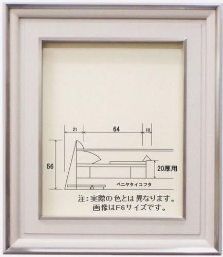MS型 ステンレス額 40号 日本画用額縁 【メーカーより直送品 代