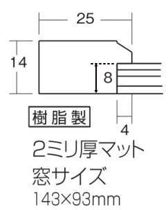 9002N インチ額 スタンド付 2ミリ厚マット付き 10枚セット ボリューム