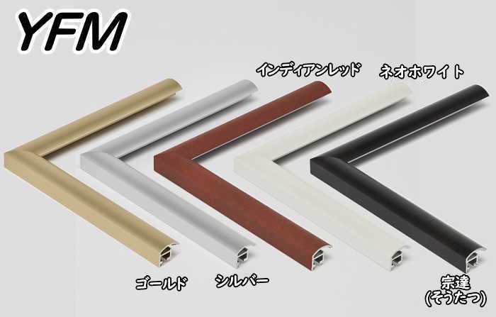 YFM 大衣 509×394mm デッサン額縁 アルミ製 アクリル仕様 - 額縁