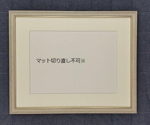 8229 軽量額縁 水彩F6マット付 水彩・デッサン額縁 メーカー