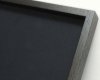 細角箱15 黒 F0号 180×140mm 油彩額縁 木製・アッシュ材 表面保護：アクリル