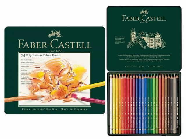 Faber-Castell ファーバーカステル ポリクロモス 色鉛筆 画材 - 画材