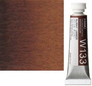 透明水彩絵具 5ml W133 バーント アンバー HWC ホルベイン (A
