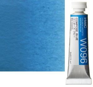 Amazon | ホルベイン 透明水彩絵具 W096 5ml コンポーズブルー