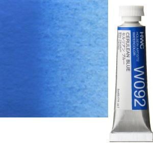 透明水彩絵具 5ml W092 セルリアン ブルー ホルベイン HWC (D