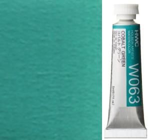 透明水彩絵具 5ml W063 コバルト グリーン ホルベイン HWC (D