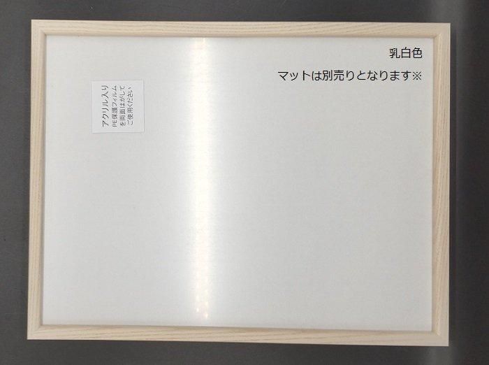 草木 水彩F4 デッサン額縁 (453×362mm) 【マット別売り