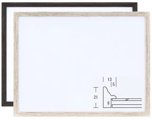 鎌倉 八ツ切 (303×242mm) デッサン額縁 木製 アクリル板仕様 マット無