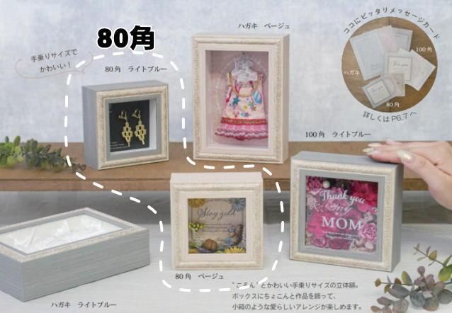 COCO ココ 樹脂製 80角(80×80mm) BOX額 正方形額 大仙 CAZARO