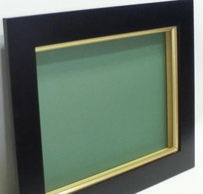 3450 ブラック F0号 180×140mm 油彩額縁 木製(MDF製