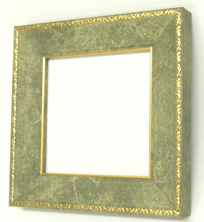 8139 グリーン 100角 ワンランク上のアートに 日本製 ミニ額 限定品