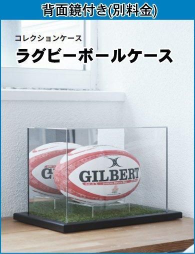 ラグビーボールケース コレクションケース CF 人工芝仕様