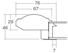油彩額縁 F20号 ゴールド | 軽量で質感良好 - 額縁 - 激安通販