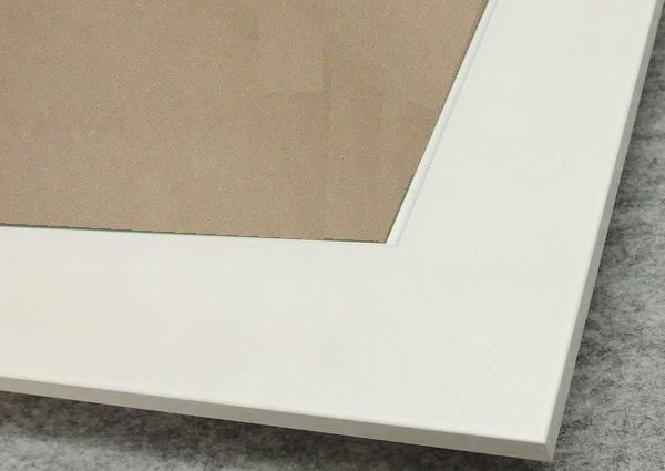 油彩額縁 ホワイト F8号 | 木製フレーム - 額縁 - 激安通販 | 額