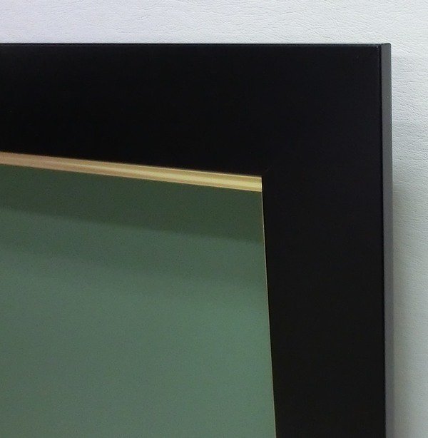 額縁　油絵/油彩額縁 木製フレーム 3450 サイズ F3号 ブラック 黒