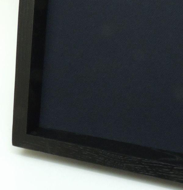 細角箱15 黒 F0号 180×140mm 油彩額縁 木製・アッシュ材 表面保護：アクリル - 額縁 - 激安通販 | 額のまつえだ /  油彩・水彩・デッサン額縁専門店