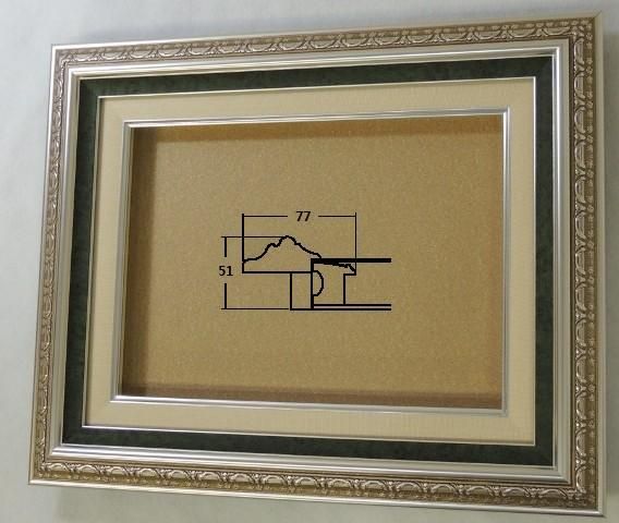 額縁　油彩 油絵用額縁　正方形の額縁　ティンベル　サイズF3号　SSM