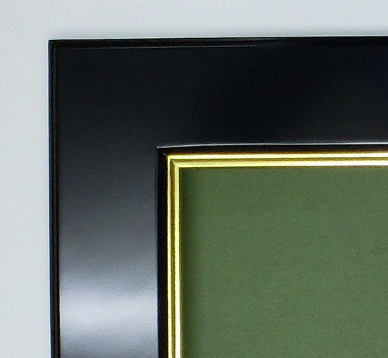 平良 黒紺 F10 油彩額縁 530×455mm アクリル仕様 - 額縁 - 激安通販 | 額のまつえだ / 油彩・水彩・デッサン額縁専門店