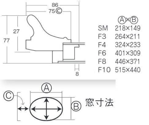 7826(8926) アンティークゴールド F3号 273×220mm 楕円窓油彩額縁 表面保護アクリル板(軽くて割れにくい) - 額縁 - 激安通販  | 額のまつえだ / 油彩・水彩・デッサン額縁専門店