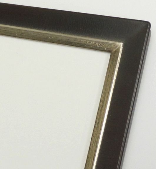 翼(つばさ) 銀+黒 全紙サイズ 727×545mm アクリル 木製 デッサン・水彩