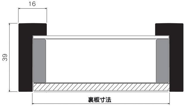 BH-E26N インチ判 254×203mm 立体デッサン額 額縁 フレーム - 額縁