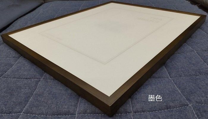 デッサン額縁 713/黒 大全紙（727×545mm） 前面UVカットアクリル