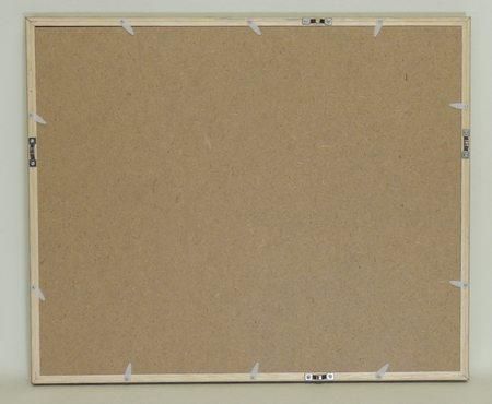 MM02 ブラウン F4 半紙 四つ切 水墨画用額縁 アクリル板付 難
