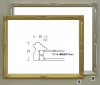 早蕨(サワラビ) 三三 606×455mm さんさん 金/銀 水彩・デッサン額縁 木製 アクリル板仕様