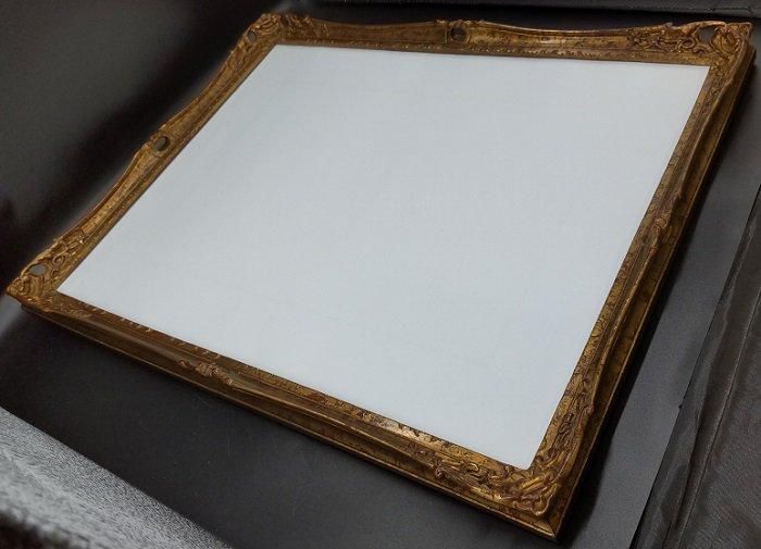 8798 古代ゴールド 三三 606×455mm デッサン額縁 木製(成型) 表面保護 
