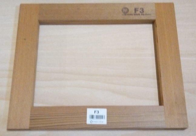 マルオカ杉木枠 F3号 273×220mm (F/P/M木枠) A木枠 日本サイズ