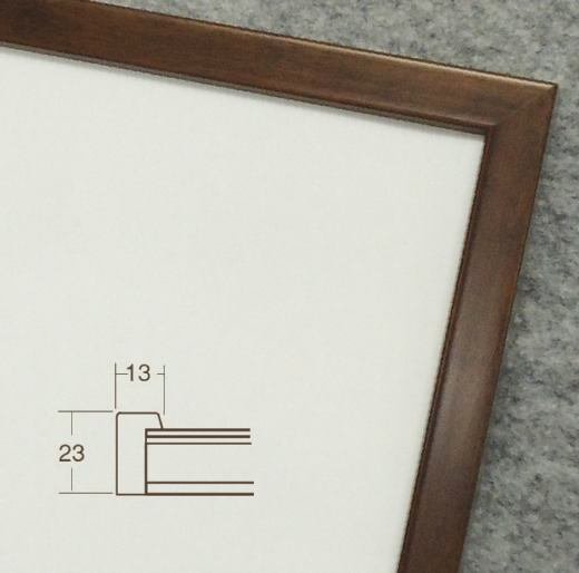 正方形の額縁 木製フレーム 5767 200角 （ 20角 ）サイズ ブラウン