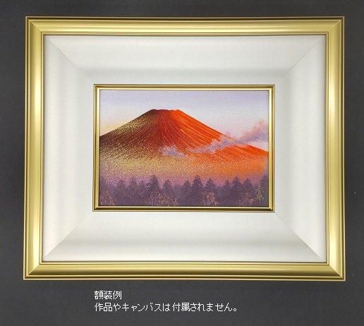 3407【潤-2】金泥 F6号 410×318mm 日本画用額縁 アクリル板仕様 木製 
