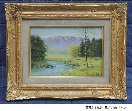 Amazon.co.jp: 731D 空額 3号 油彩額 額縁 アンティーク調 油彩