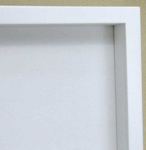 K-BOX 白 4号 油彩額縁 アクリルガラス仕様 - 額縁 - 激安通販 | 額の 