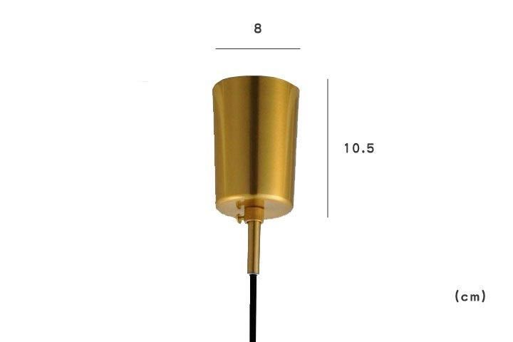 3灯ペンダントライト ガラス ゴールド Riquet｜デザイン照明のCROIX