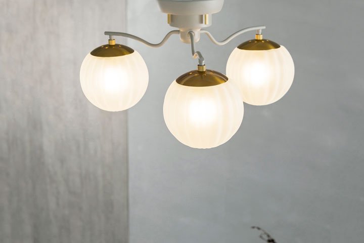 3灯シーリングライト LED電球 照明器具 Nykl｜デザイン照明のCROIX