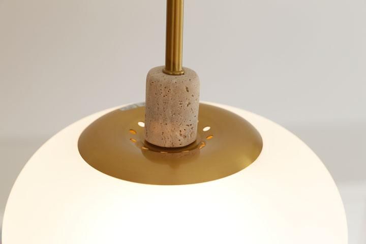 ペンダントライト LED ガラス 1灯 大理石 Parkano｜デザイン照明のCROIX