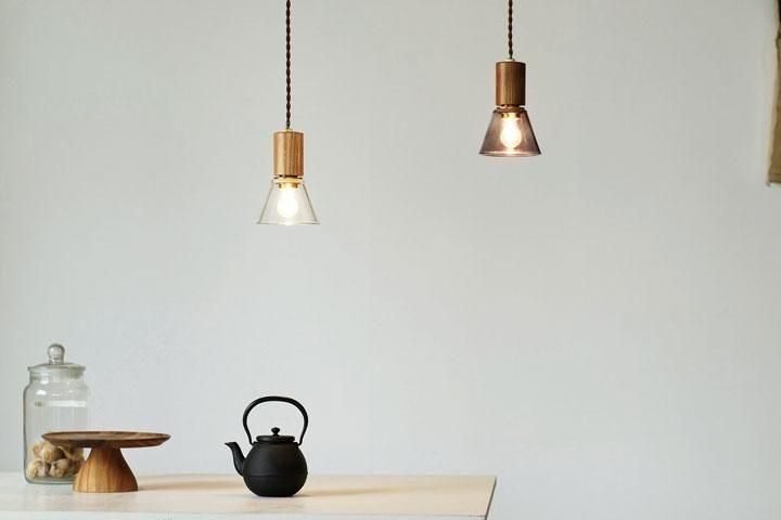 ペンダントライト 木製 ガラス 北欧 1灯 Mysa｜デザイン照明のCROIX